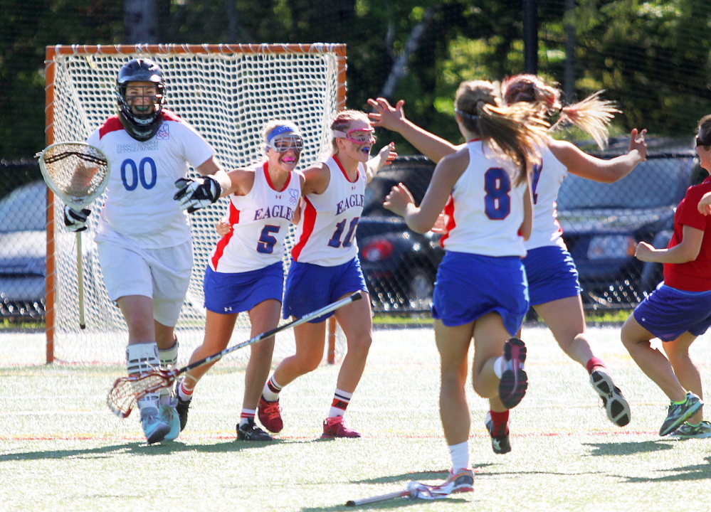 Messalonskee girls lacrosse wins 1stever regional championship