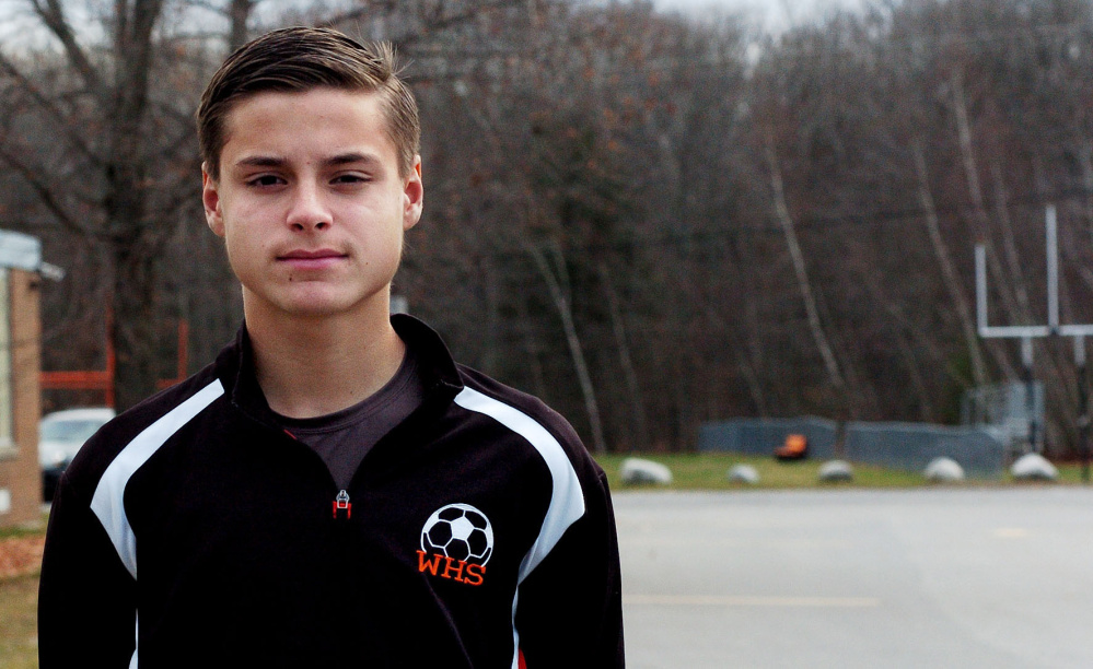 MS BOYS SOCCER PLAYER OF THE YEAR: Spencer Miranda, Winslow - Central Maine